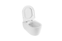 Excellent Doto D 54 Spin 360 WC misa 54 cm závesný, rimless s pomalé-spomaľovacie sedátko, biela lesklá