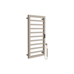 Excellent Brego Smart radiátor kúpeľňový elektrický 91x50 cm, čierna matná