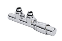 Excellent Volaro 2.0 sada integrovaný termostat radiátorový ľavý, chrom