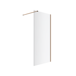 Excellent Vidoq walk-in ohnutý sprchová stena 83x200 cm, povrch Clean Control, chróm