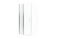 Excellent Mazo pevný nástenný pre výkyvné doors 90 cm, povrch Clean Control, chróm