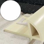 Excellent EN hrana profil 10 mm dĺžka 250 cm, PVC, vanilla