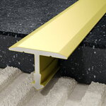 Excellent T profil Grout 14 mm, dĺžka 250 cm hliník, eloxovaná strieborná