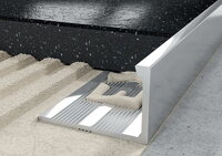 Excellent Grout T-profil 14 mm, dĺžka 250 cm hliník, kefovaná anodised nerez