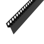 Excellent QN Protective rohová profil 12 mm dĺžka 250 cm, hliník, elektrolyticky leštená zlatá