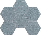 Tubadzin LACE GRAPHITE MAT 22,1X28,9 mozaika