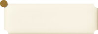 Tubadzin Zien SOPHISTICATED BRICK WHITE MAT 7,8X23,7 dekor
