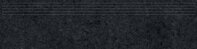 Tubadzin ZIMBA BLACK STRUKTURA MAT REKT. 29,6X119,8 schodovka