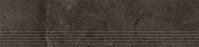 Tubadzin GRAND CAVE BROWN MAT REKT. 29,6X119,8 schodovka