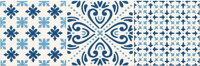 Arte AVIGNON COBALT 2 14,8X44,8 dekor