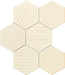 Tubadzin HORIZON HEX IVORY 28,9X22,1 mozaika