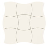 Tubadzin ROYAL PLACE WHITE 29,3X29,3 mozaika