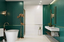 Ceramika Color GREEN MAT | Pekná kúpeľňa