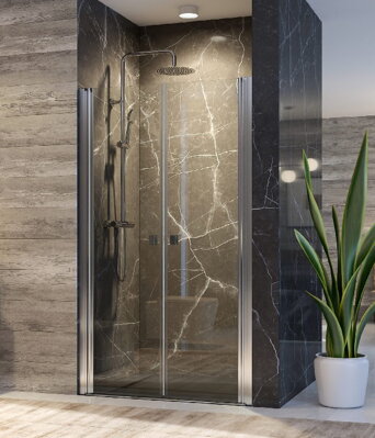 Aquatek GLASS B2 100 SPRCHOVÉ DVERE, sklo matné