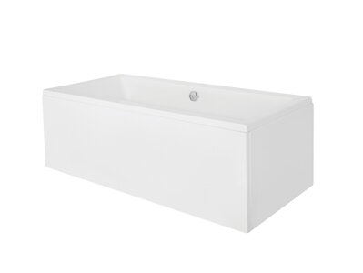 Besco QUADRO 180 VAŇOVÝ ČELNÝ A BOČNÝ PANEL 180x80, biela sanitárny akrylát OAQ-180-PK