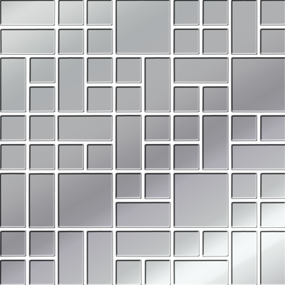 Ceramica Bianca PLATINUM GLASS MOSAIC  25X25  mozaika