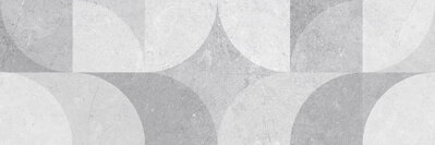Ceramica Bianca SIGRIDA GREY MAT REKT. 25x75 dekor