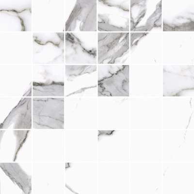 Cerrad CALACATTA WHITE LESK REKT. 29,7x29,7 mozaika
