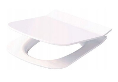 Cersanit CITY SQUARE SEDÁTKO DUROPLAST, ANTIBAKTERIÁLNE, Soft Close, Easy Off K98-0125