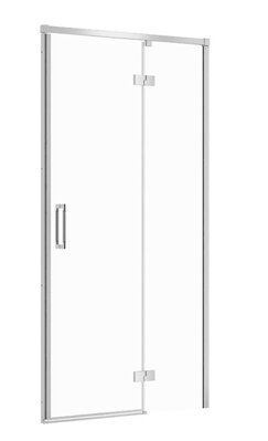 Cersanit LARGA SPRCHOVÉ DVERE 100x195 PRAVÉ, chróm, sklo číre S932-117