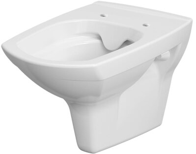 Cersanit CARINA WC MISA ZÁVESNÁ BEZ SEDÁTKA 35x52,5 cm, Perfect Clean biela K31-046
