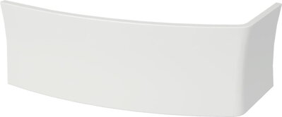 Cersanit SICILIA VAŇOVÝ PANEL 140, ĽAVÝ/PRAVÝ biely S401-085
