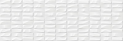 Cifre Ceramica GLACIAR NEXT WHITE BRILLO REKT. 30x90 obklad