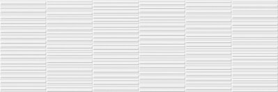 Cifre Ceramica GLACIAR SECTION WHITE MAT REKT. 30x90 obklad