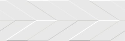 Cifre Ceramica GLACIAR TWIN WHITE BRILLO REKT. 30x90 obklad