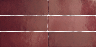 Equipe Cerámicas MAGMA BURGUNDY 6,5x20 obklad