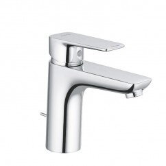 Kludi PURE&STYLE BATÉRIA UMÝVADLOVÁ JEDNOPÁKOVÁ 100 DN 15 s odpadovou súpravou chróm 402900575