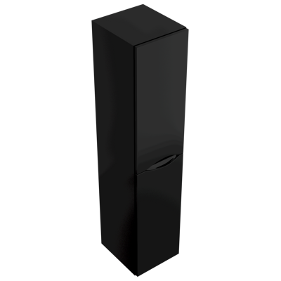 LaVita KOLORADO BLACK LESK 30 SKRINKA VYSOKÁ BOČNÁ 30 cm, čierna lesklá