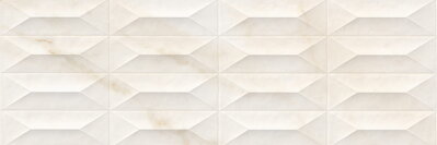 Marazzi MARBLEPLAY IVORY STR GEM 3D M4PF REKT. 30x90 obklad