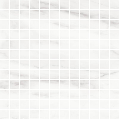 Marazzi MARBLEPLAY WHITE M4PP REKT. 30x30 mozaika