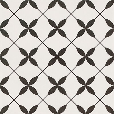 Opoczno PATCHWORK CLOVER BLACK PATTERN GRES 29,8X29,8 dlažba OP867-002-1