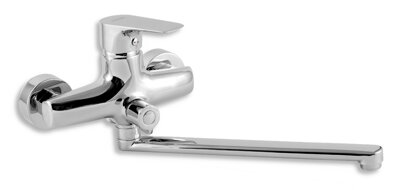 Novaservis Paneláková nástenná vaňová batéria bez príslušenstva 150mm TITANIA NICE chrómová 97071/1,0
