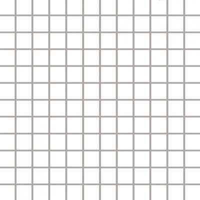 Paradyz ALTEA BIANCO MOZAIKA PRASOWANA K.2,3X2,3 29,8X29,8 mozaika