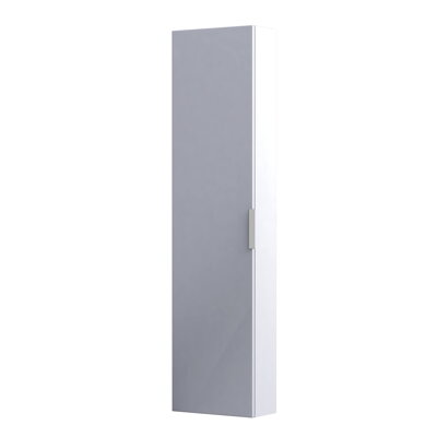Oristo ETNA UNI SKRINKA VYSOKÁ BOČNÁ 40 cm, bez úchytov, biela lesklá OR52-SB1D-40-1