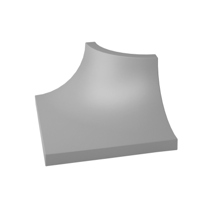 Paradyz GAMMA SZARA KSZTALTKA C MAT. 3X4 dekor