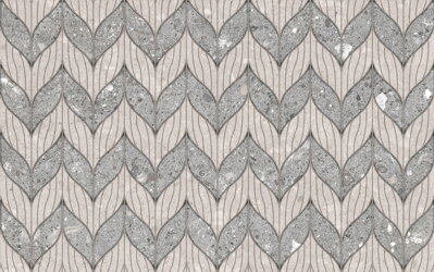 Paradyz GEMANO LIGHT GREY DECOR MAT 25x40 obklad