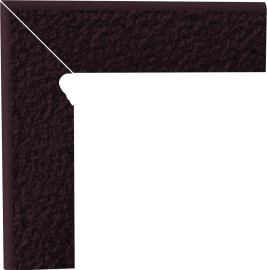 Paradyz NATURAL BROWN 2 EL.-ĽAVÝ STRUKT 8,1X30 sokel