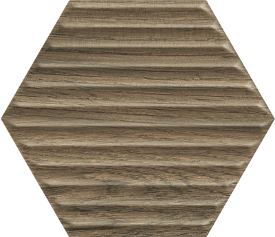Paradyz SERENE BROWN HEKSAGON STRUKTURA 19,8x17,1 obklad