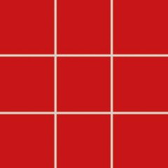 Rako Object COLOR TWO RAL 0304060 ČERVENÁ LESK 10x10 dlažba GAA0K359