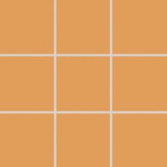 Rako Object COLOR TWO RAL 0607050 TMAVO-ORANŽOVÁ MAT 10x10 dlažba GAA0K150