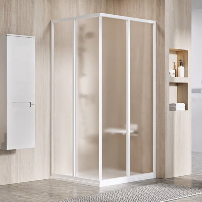 Ravak SPRCHOVÝ KÚT SRV2-100 195 S white + grape 14VA01O2ZG