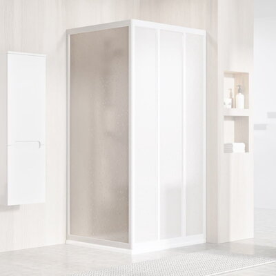 Ravak SPRCHOVÁ PEVNÁ STENA APSS-90 198 white + pearl ku sprchovým dverám 940701R211