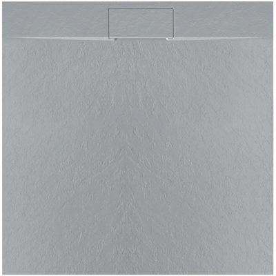 Rea BAZALT GREY ŠTVORCOVÁ SPRCHOVÁ VANIČKA 90x90, sivá REA-K4105