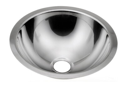 Zápustné umývadielko nerezové, priemer 305 mm