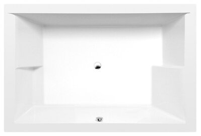 DUPLA asymetrická vaňa 180x120x54cm, biela