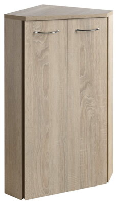 ZOJA/KERAMIA FRESH skrinka rohová 35x78x35cm, dub platin